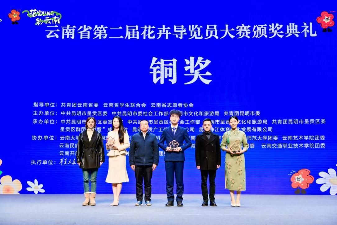 WilliamHill官网在云南省第二届花卉导览员大赛中荣获佳绩